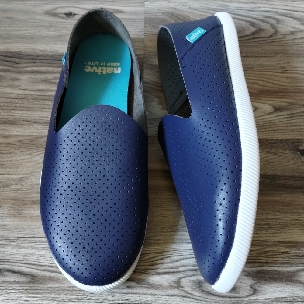 Native Malibu Slip On Shoes Navy Blue size M6 / W8